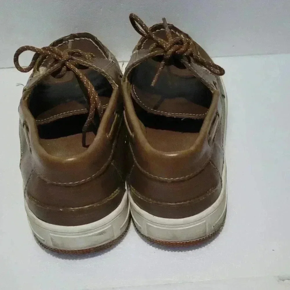 Thereabouts, LIL BROOK, Tan Dress Shoes, Boys size 6M, Memory Foam